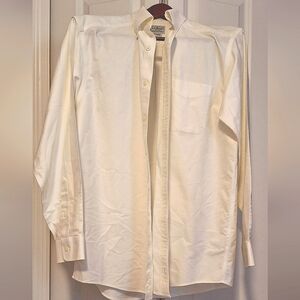 Mens LL Bean Classic 100% cotton Oxford Shirt size 15/33